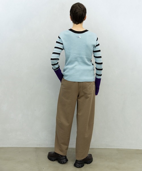 MARECHAL TERRE(マルシャルテル)の「コンビネーションタックギャザーパンツ(その他パンツ・レディース・ベージュ/チャコールグレー/カーキ/ブラック・MEDIUM)」の13枚目の写真