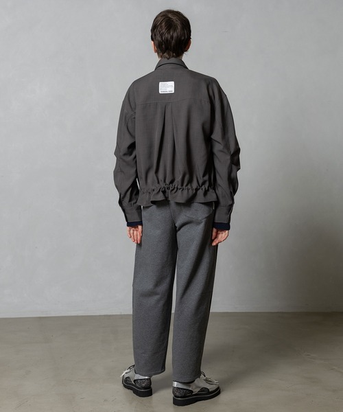 MARECHAL TERRE(マルシャルテル)の「コンビネーションタックギャザーパンツ(その他パンツ・レディース・ベージュ/チャコールグレー/カーキ/ブラック・MEDIUM)」の21枚目の写真