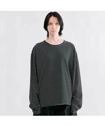ストライプヴィンテージロングスリーブオーバーサイズTシャツ_3カラー