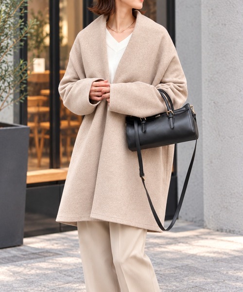 EPOCA エポカ ダッフル ガウン コーディガン コート 40 ボンディングガウンコート Emma Taylor│STYLEDOOR スタイルドア