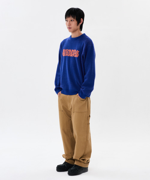 WKNDRS(ウィーキャンドース)の「ダブルニーカーペンターパンツ (ベージュ)(その他パンツ・レディース・その他・SMALL/MEDIUM/LARGE/X-LARGE)」の9枚目の写真