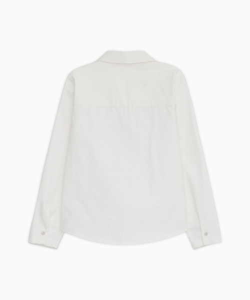 OHESHIO（オヘシオ）の「PATTERN MIX COLLAR SHIRT, CORDUROY（Tシャツ/カットソー・レディース・その他・FREE）」の3枚目の写真