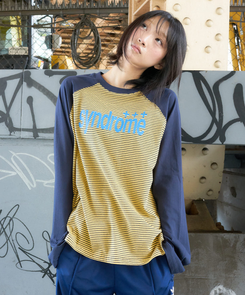 LARTIGENT(ラーティゼン)の「L27 SYNDROME STRIPE T-SHIRT(YELLOW)(Tシャツ/カットソー・レディース・その他・FREE)」の1枚目の写真
