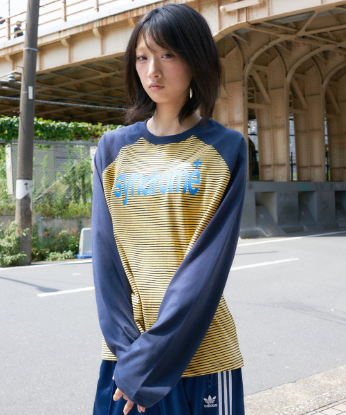 LARTIGENT(ラーティゼン)の「L27 SYNDROME STRIPE T-SHIRT(YELLOW)(Tシャツ/カットソー・レディース・その他・FREE)」の2枚目の写真