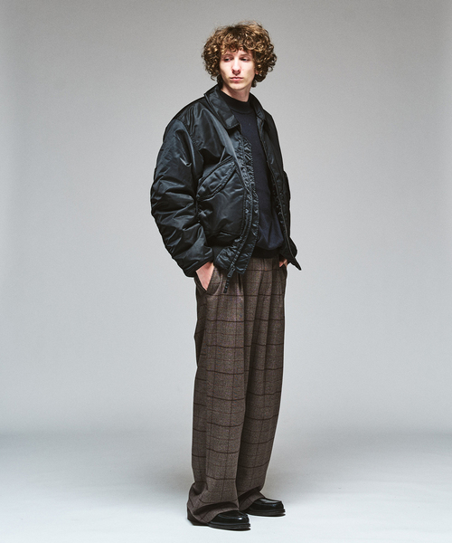 417 EDIFICE(フォーワンセブンエディフィス)の「Valley Apparel 417別注 CWU-45/P FLIGHT JACKET(ミリタリージャケット・メンズ・チャコールグレー/ブラック・MEDIUM/X-LARGE/LARGE)」の10枚目の写真