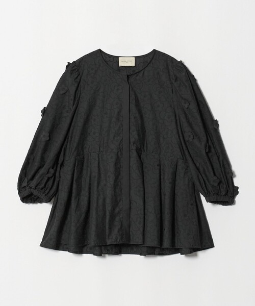 UNITED ARROWS(ユナイテッドアローズ)の「3Dフラワー ペプラム ブラウス ‐ウォッシャブル‐(シャツ/ブラウス・レディース・ホワイト/ブラック・FREE)」の22枚目の写真