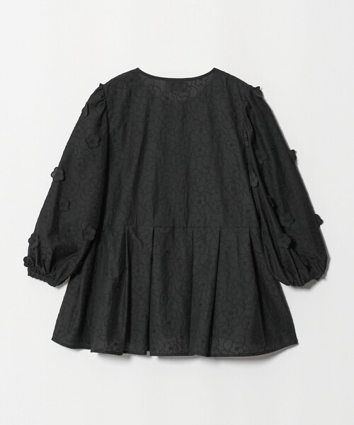 UNITED ARROWS(ユナイテッドアローズ)の「3Dフラワー ペプラム ブラウス ‐ウォッシャブル‐(シャツ/ブラウス・レディース・ホワイト/ブラック・FREE)」の21枚目の写真