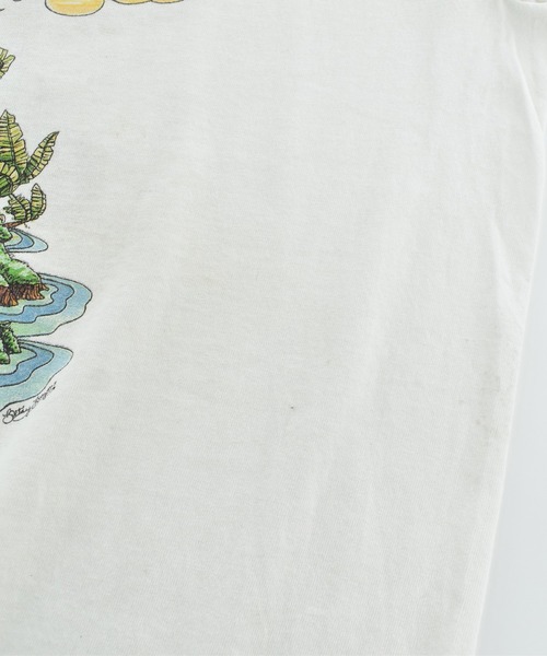 VINTAGE(ヴィンテージ)の「【USED】90’s Jimmy Buffett ”BANANA WIND TOUR '96“ バンド Tシャツ(Tシャツ/カットソー・メンズ・ホワイト・X-LARGE)」の12枚目の写真