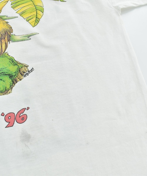 VINTAGE(ヴィンテージ)の「【USED】90’s Jimmy Buffett ”BANANA WIND TOUR '96“ バンド Tシャツ(Tシャツ/カットソー・メンズ・ホワイト・X-LARGE)」の19枚目の写真