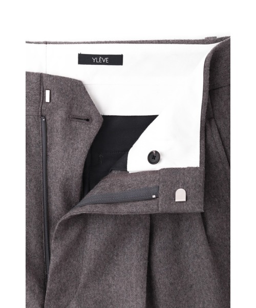 YLEVE(イレーヴ)の「YLEVE / WOOL CHAMBRAY FLANNEL TR(その他パンツ・レディース・ベージュ・2/1)」の11枚目の写真