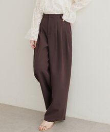 キレイめ3タックパンツ