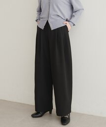 キレイめ3タックパンツ