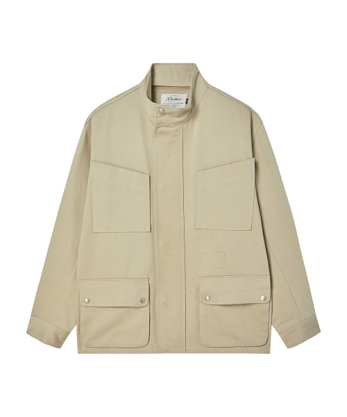 Beyond Closet（-）の「[COLLECTION LINE] ヘビーウォッシュドフィールドジャケット ベージュ（その他アウター・メンズ・その他・MEDIUM/LARGE）」の2枚目の写真