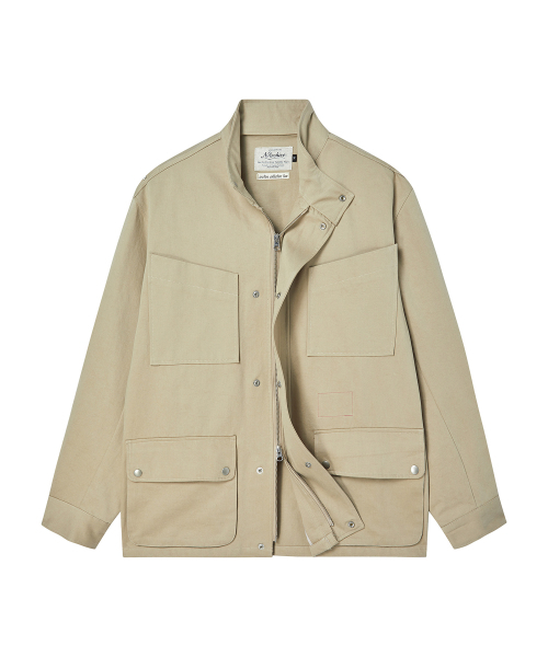 Beyond Closet（-）の「[COLLECTION LINE] ヘビーウォッシュドフィールドジャケット ベージュ（その他アウター・メンズ・その他・MEDIUM/LARGE）」の3枚目の写真