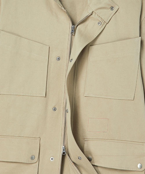 Beyond Closet（-）の「[COLLECTION LINE] ヘビーウォッシュドフィールドジャケット ベージュ（その他アウター・メンズ・その他・MEDIUM/LARGE）」の8枚目の写真