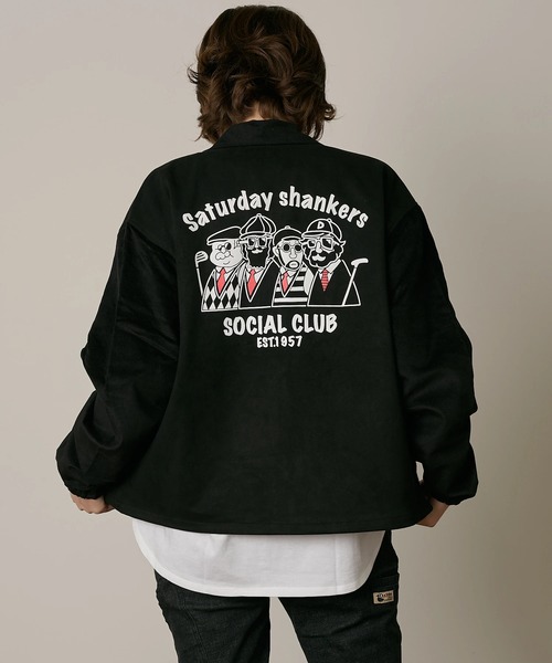 Duckster(ダックスター)の「Duckster/ダックスター スエード調×コーデュロイ OJISANドリズラーJKT(ブルゾン・メンズ・グリーン/ブラック/サンドベージュ・LARGE/MEDIUM/X-LARGE)」の12枚目の写真