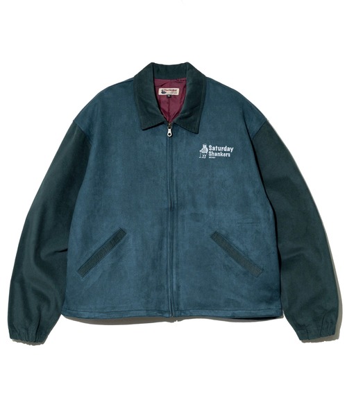 Duckster(ダックスター)の「Duckster/ダックスター スエード調×コーデュロイ OJISANドリズラーJKT(ブルゾン・メンズ・グリーン/ブラック/サンドベージュ・LARGE/MEDIUM/X-LARGE)」の14枚目の写真