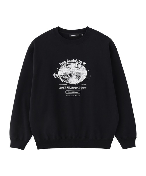 XLARGE（エクストララージ）の「BOTANICAL CLUB CREWNECK SWEATSHIRT（スウェット・メンズ・グリーン/ブルー/ブラック・M/S/L/XL）」の2枚目の写真