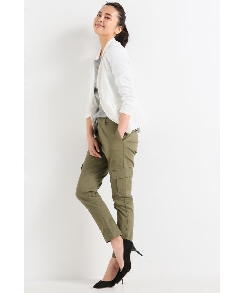 FRAMeWORK（フレームワーク）の「Li/Pu テーラージャケット◆（テーラードジャケット・レディース・ホワイト/ブラック/ベージュ・36/40/38）」の14枚目の写真