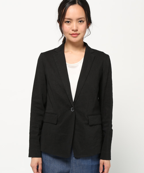 FRAMeWORK（フレームワーク）の「Li/Pu テーラージャケット◆（テーラードジャケット・レディース・ホワイト/ブラック/ベージュ・36/40/38）」の10枚目の写真