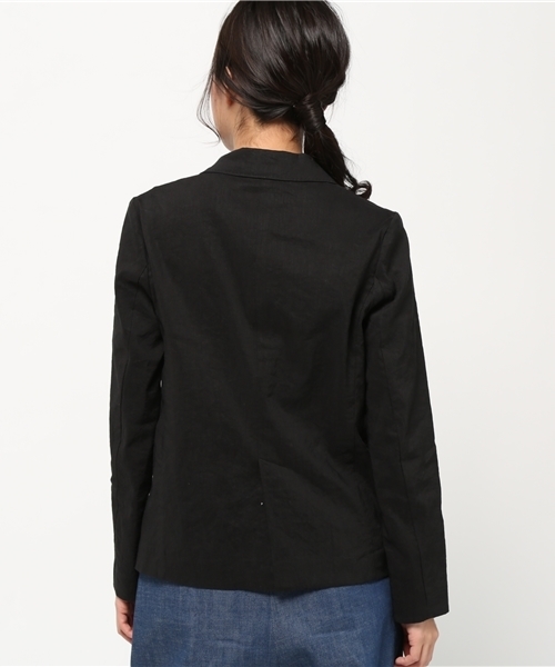 FRAMeWORK（フレームワーク）の「Li/Pu テーラージャケット◆（テーラードジャケット・レディース・ホワイト/ブラック/ベージュ・36/40/38）」の4枚目の写真