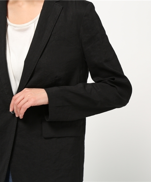 FRAMeWORK（フレームワーク）の「Li/Pu テーラージャケット◆（テーラードジャケット・レディース・ホワイト/ブラック/ベージュ・36/40/38）」の6枚目の写真