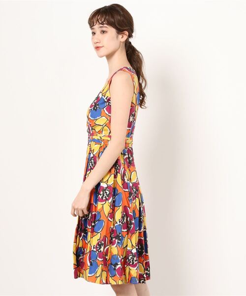 かわいい セール Allureville アルアバイル のワンピース ペイントフラワーカシュクール風ワンピース 14 170 をセール価格で購入できます Allureville ワンピース ペイントフラワーカシュクール風ワンピース ワンピース Allureville