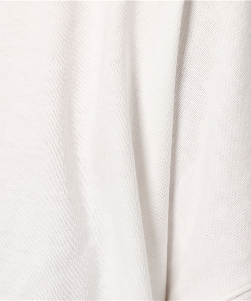 MOUSSY（マウジー）の「BIG SQUARE TEE J（Tシャツ/カットソー・レディース・ブラウン/ネイビー/オフホワイト・FREE）」の11枚目の写真
