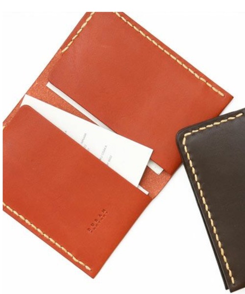 DURAM FACTORY ドゥラムファクトリー レザーカードケース 名刺入れ 二つ折り（名刺入れ）｜DURAM FACTORY（ドゥラムファクトリー）