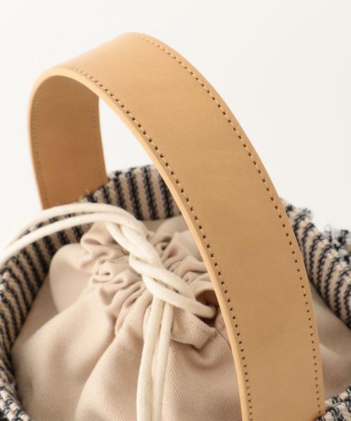 Another Edition(アナザーエディション)の「【WEB限定】キャンバスフリルバッグ◆(ショルダーバッグ・レディース・ライトブルー/その他1/オフホワイト・FREE)」の16枚目の写真