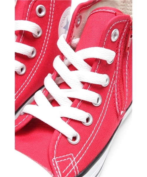 CONVERSE(コンバース)の「CONVERSE:CHILD ALL STAR RZ HI(スニーカー・キッズ・オフホワイト/レッド・18/21/16/19/17/22/20/15 )」の7枚目の写真