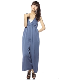 BEAMS LIGHTS Women's | BEAMS LIGHTS / スパンサテン オールインワン(つなぎ/オールインワン)