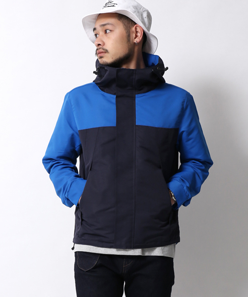 Rocky Monroe（ロッキーモンロー）の「タスラン加工 マウンテンパーカー（マウンテンパーカー・メンズ・ネイビー/その他1/その他2/ブラック/カーキ/ブルー/その他3/ブラック×グリーン/ブラック×イエロー/ベージュ系その他/グリーン/ブラック×レッド/レッド/イエロー/ベージュ/カモフラージュ/その他4/グレー/ブラック×グレー・L/M/LL/S）」の18枚目の写真