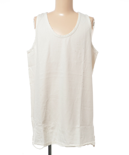 WEGO(ウィゴー)の「WEGO/ダメージ加工ロングタンクトップ(タンクトップ・メンズ・ターコイズブルー/ブラック/レッド/ホワイト・LARGE/MEDIUM)」の16枚目の写真