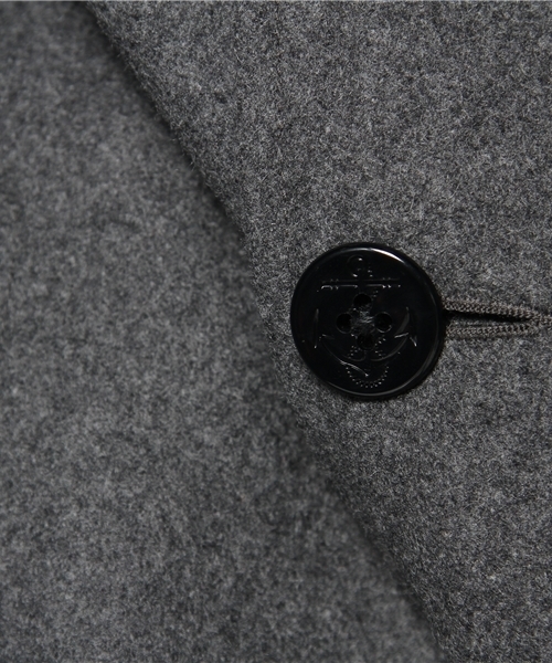 BEAMS(ビームス)の「BEAMS / MELTON P-COAT(ピーコート・メンズ・チャコールグレー/ネイビー・SMALL/MEDIUM/LARGE/X-LARGE)」の14枚目の写真