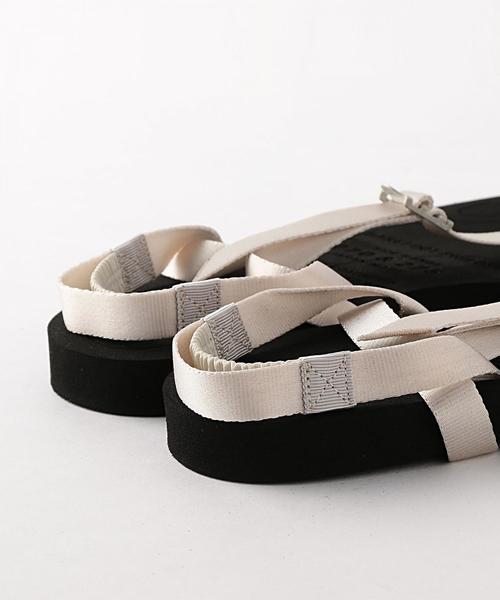 foot the coacher(フットザコーチャー)の「<foot the coacher> BEARFOOT SANDAL/サンダル ◆(サンダル・メンズ・ナチュラル/ブラック・26.5/25.5/27/26)」の5枚目の写真