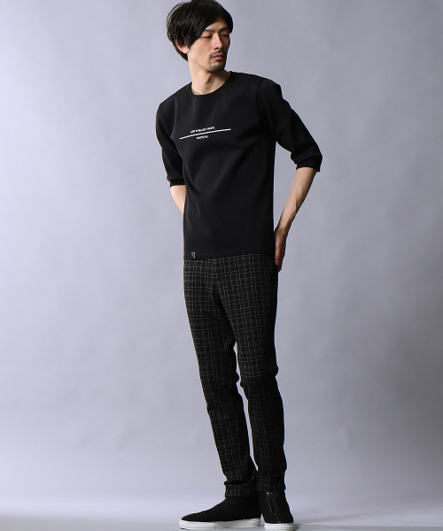 5351 POUR LES HOMMES(ゴーサンゴーイチプールオム)の「2WAYストレッチチェックトラウザーパンツ(その他パンツ・メンズ・チャコールグレー/ブラック・44/46/48/50)」の9枚目の写真