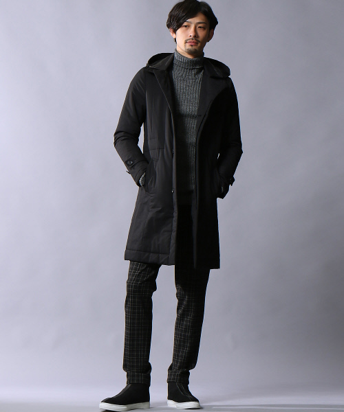 5351 POUR LES HOMMES(ゴーサンゴーイチプールオム)の「2WAYストレッチチェックトラウザーパンツ(その他パンツ・メンズ・チャコールグレー/ブラック・44/46/48/50)」の11枚目の写真