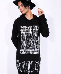 ８(eight) | 大理石 プルオーバー パーカー スウェット(パーカー)