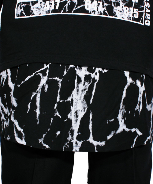 ８(eight)（エイト）の「大理石 プルオーバー パーカー スウェット（パーカー・メンズ・ホワイト/ブラック・MEDIUM/LARGE）」の14枚目の写真