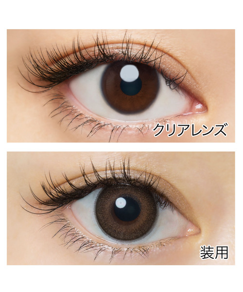 FLANMY（フランミー）の「FLANMY 1day メープルシフォン（10枚入り）（コンタクトレンズ・カラコン・レディース・ブラウン・-6.50/-4.50/-3.50/-1.75/-4.75/-3.00/-2.00/-1.25/-2.25/-4.00/-8.00/-2.50/-1.50/-1.00/-0.75/-6.00/-3.25/-3.75/-7.00/-2.75/-5.00/-5.50/-7.50/-4.25/±0.00）」の3枚目の写真