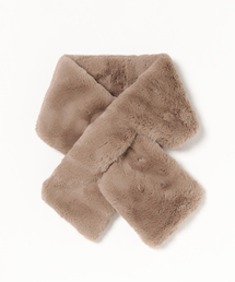 MERLOT | ファー差し込みスヌード585-1437(ストール/ショール)