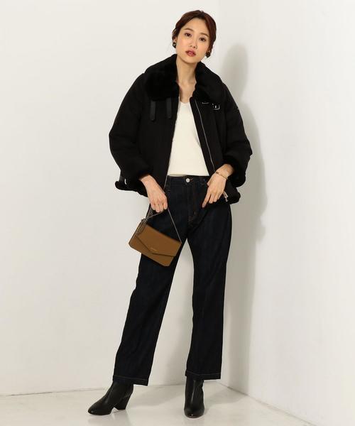 タトラス VERGA ムートン ダウンジャケット コート ブルゾン ライダース