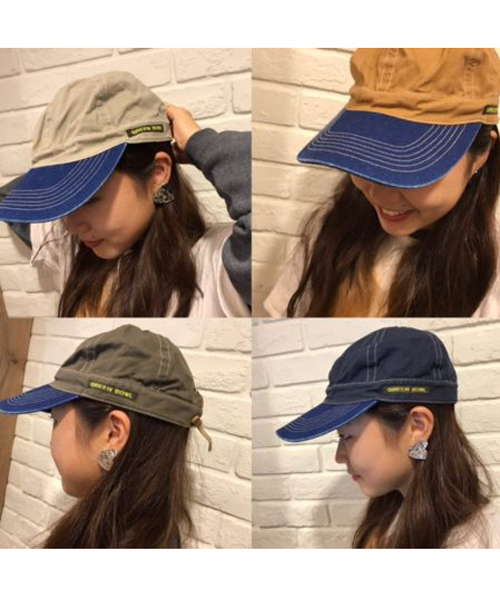 GREEN BOWL（グリーンボウル）の「GREEN BOWL Buddy Work Cap（キャップ・メンズ・ライトブラウン/ベージュ/オリーブ/ネイビー・FREE）」の10枚目の写真