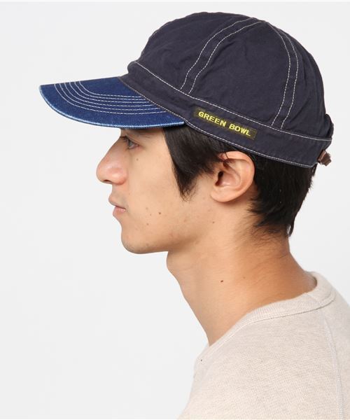GREEN BOWL（グリーンボウル）の「GREEN BOWL Buddy Work Cap（キャップ・メンズ・ライトブラウン/ベージュ/オリーブ/ネイビー・FREE）」の6枚目の写真