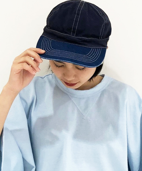 GREEN BOWL（グリーンボウル）の「GREEN BOWL Buddy Work Cap（キャップ・メンズ・ライトブラウン/ベージュ/オリーブ/ネイビー・FREE）」の16枚目の写真