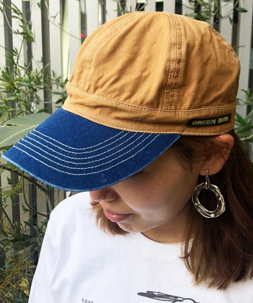 GREEN BOWL（グリーンボウル）の「GREEN BOWL Buddy Work Cap（キャップ・メンズ・ライトブラウン/ベージュ/オリーブ/ネイビー・FREE）」の17枚目の写真
