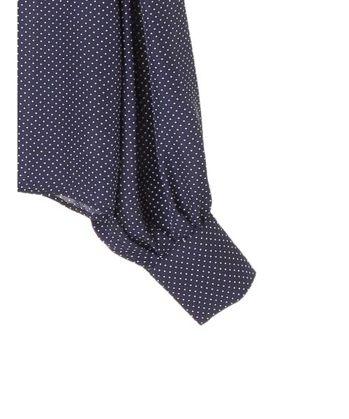 koe（コエ）の「ジョーゼットドットブラウス（シャツ/ブラウス・レディース・ブラック/ネイビー・M）」の12枚目の写真