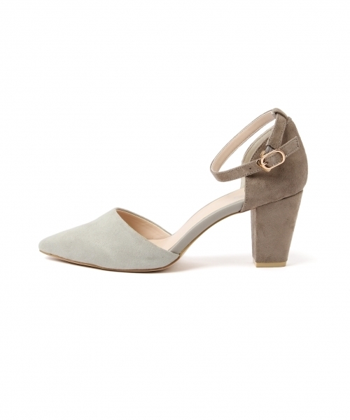 Andemiu（アンデミュウ）の「セパレートコンビパンプス780423（パンプス・レディース・ライトブルー/ピンク/ブラック/ベージュ/グレー・SMALL/MEDIUM/LARGE）」の11枚目の写真