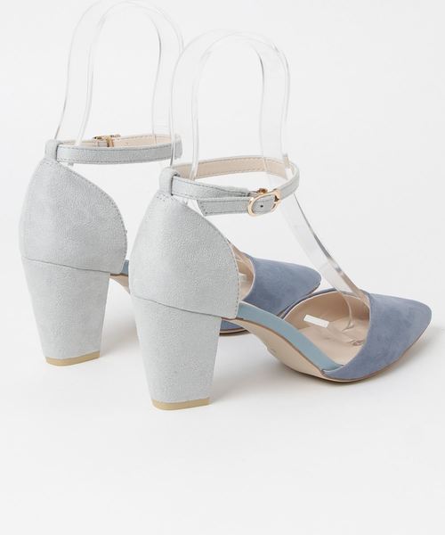 Andemiu（アンデミュウ）の「セパレートコンビパンプス780423（パンプス・レディース・ライトブルー/ピンク/ブラック/ベージュ/グレー・SMALL/MEDIUM/LARGE）」の8枚目の写真